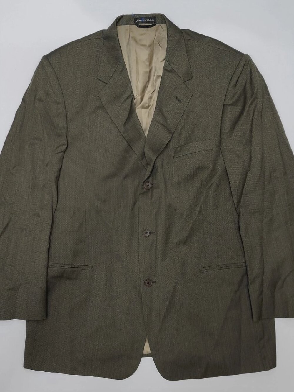 Pierre Cardin Men's Sage Blazer Jacket Size 48L